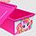 Ящик для игрушек, с крышкой, "Радужные единорожки", объём 30 л, цвет маджента, фото 4