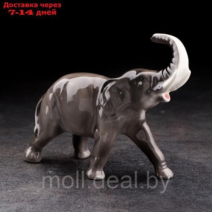 Сувенир "Слон", ручная работа, фарфор - фото 1 - id-p223339884
