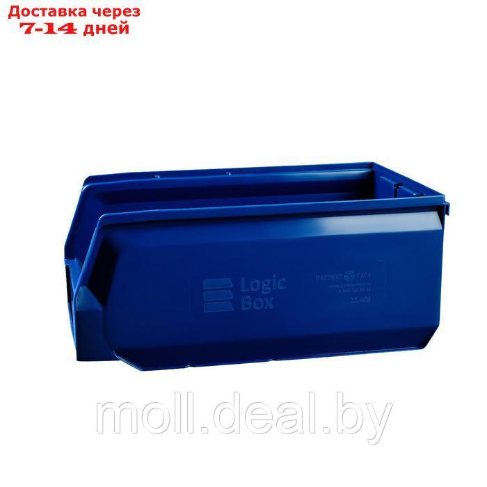 Ящик полимерный многооборотный, 22.403, 35х22,5х15см, синий - фото 4 - id-p223339935