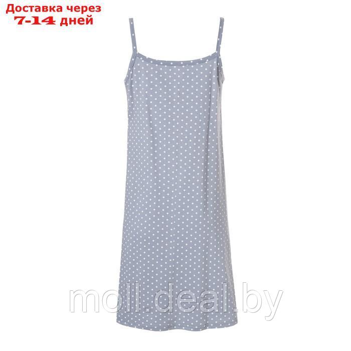 Ночная сорочка женская "Скоро мама", цвет серый, размер 48 - фото 7 - id-p223338816