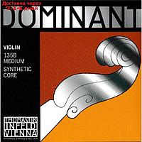 Комплект струн для скрипки Thomastik 135B Dominant размером 4/4, среднее натяжение