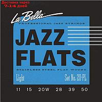 Струны для электрогитары La Bella 20PL Jazz Flats
