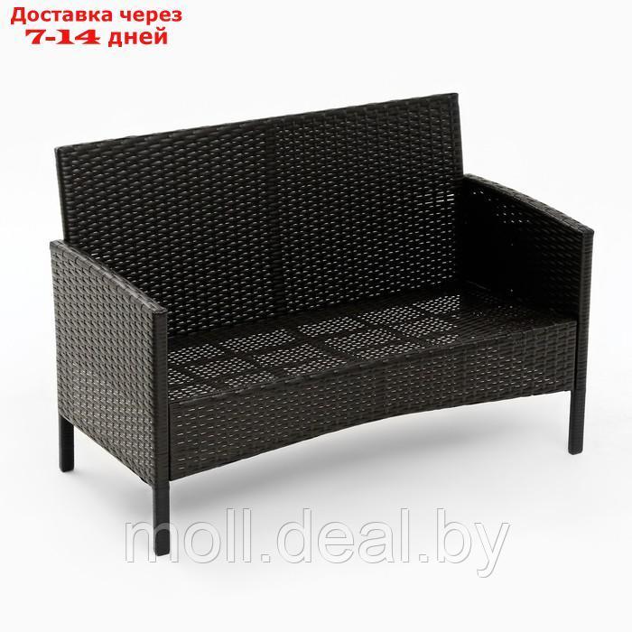 Комплект мебели "Кения Лайт": диван, 2 кресла, цвет мокко - фото 2 - id-p223340168