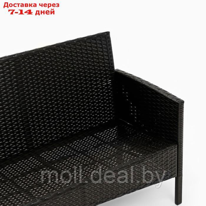 Комплект мебели "Кения Лайт": диван, 2 кресла, цвет мокко - фото 3 - id-p223340168
