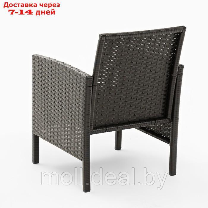 Комплект мебели "Кения Лайт": диван, 2 кресла, цвет мокко - фото 5 - id-p223340168