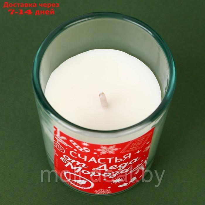 Набор свечей "Счастья от Деда Мороза", ароматы корица и апельсин, 5 х 6 х 5 см - фото 6 - id-p223340324