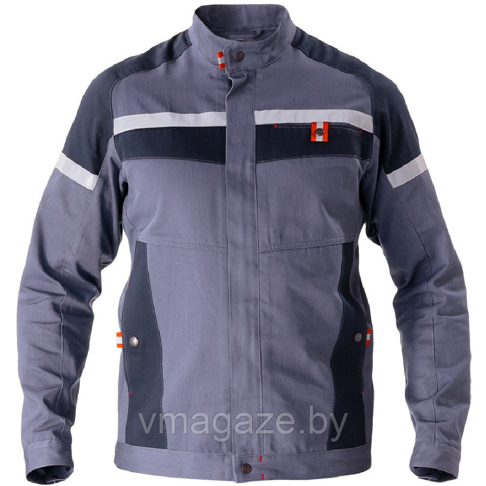 Куртка рабочая,летняя мужская Технолог (цвет серый) - фото 3 - id-p223387147
