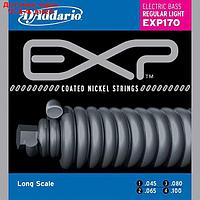 Комплект струн для бас-гитары D'Addario EXP170 Coated