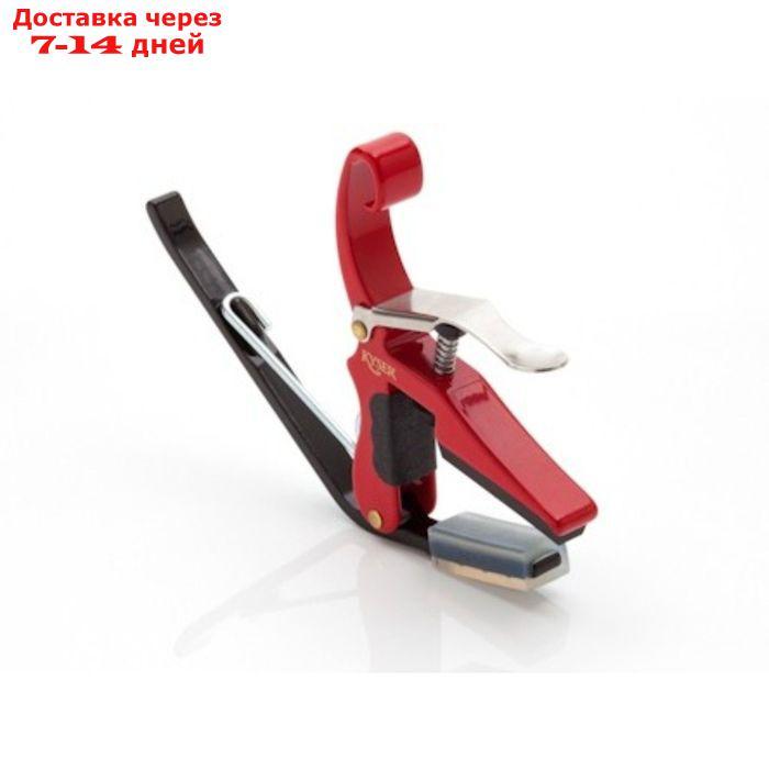 Каподастр KYSER KLDBA K-LEVER на 4 струны, зажимает 5, 4, 3 и 2-ю струны - фото 1 - id-p223343355