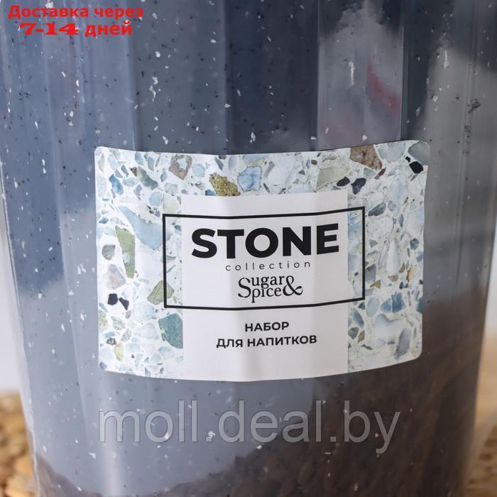 Набор для пикника Sugar&Spice STONE, кувшин + 3 стакана, 1,9л+3х0,35л - фото 9 - id-p223340867