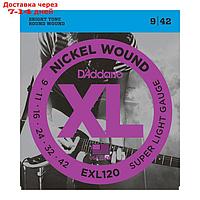 Струны для электрогитары EXL120 XL NICKEL WOUND Super Light 9-42