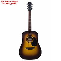 Акустическая гитара JET JD-255 SSB - цвет санберст