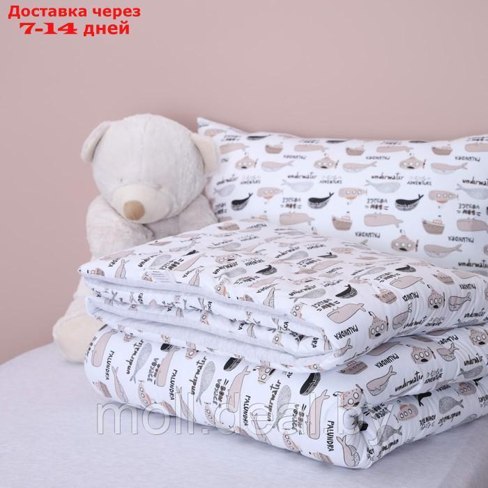 Комплект детский: одеяло 160x220 см, простыня 90x190 см, наволочка 50x70 см - фото 3 - id-p223341273