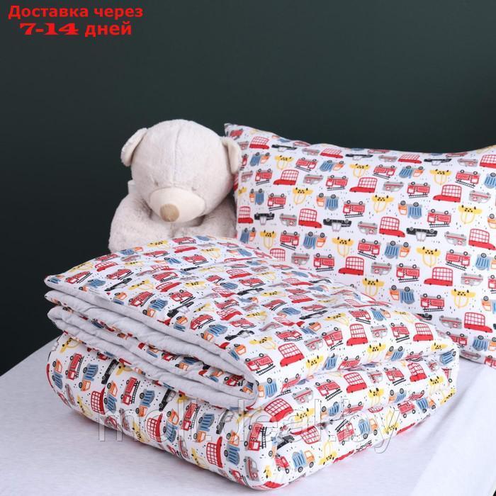 Комплект детский: одеяло 160x220 см, простыня 90x190 см, наволочка 50x70 см - фото 3 - id-p223341276