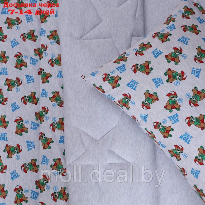 Комплект детский: одеяло 160x220 см, простыня 90x190 см, наволочка 50x70 см - фото 2 - id-p223341283