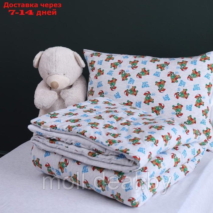 Комплект детский: одеяло 160x220 см, простыня 90x190 см, наволочка 50x70 см - фото 3 - id-p223341283