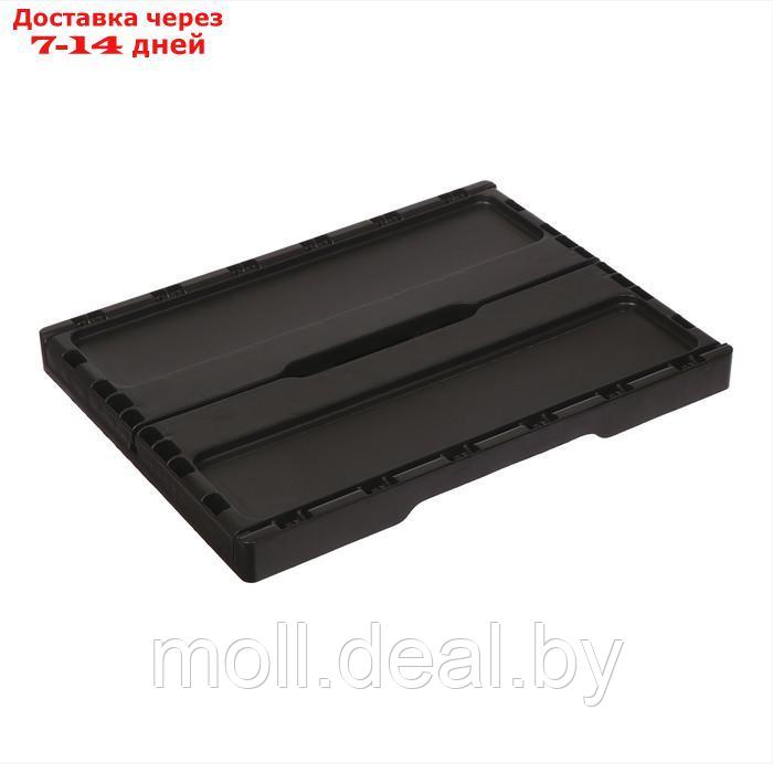 Ящик пластиковый, складной, 40 × 30 × 17 см, чёрный - фото 5 - id-p223338446