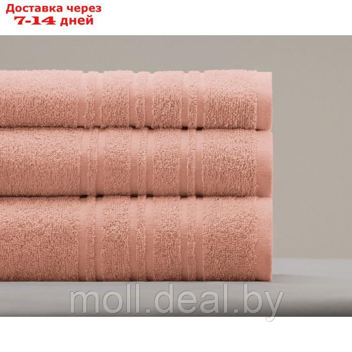 Полотенце махровое Monica, размер 50х90 см, цвет пудровый - фото 1 - id-p223338457
