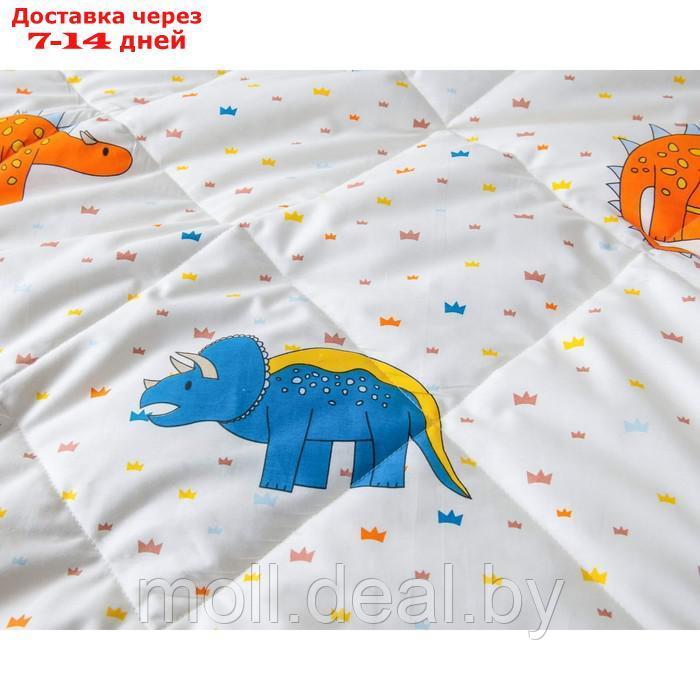 Комплект детский с одеялом "Дино", размер 160х220 см, 160х230 см, 50х70 см - фото 3 - id-p223338490