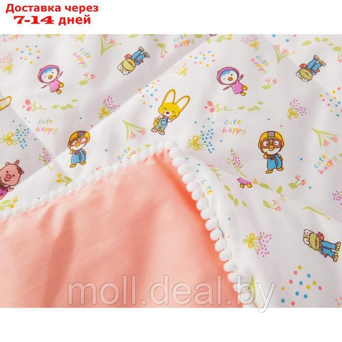 Комплект детский с одеялом "Зверушки", размер 160х220 см, 160х230 см, 50х70 см - фото 4 - id-p223338492