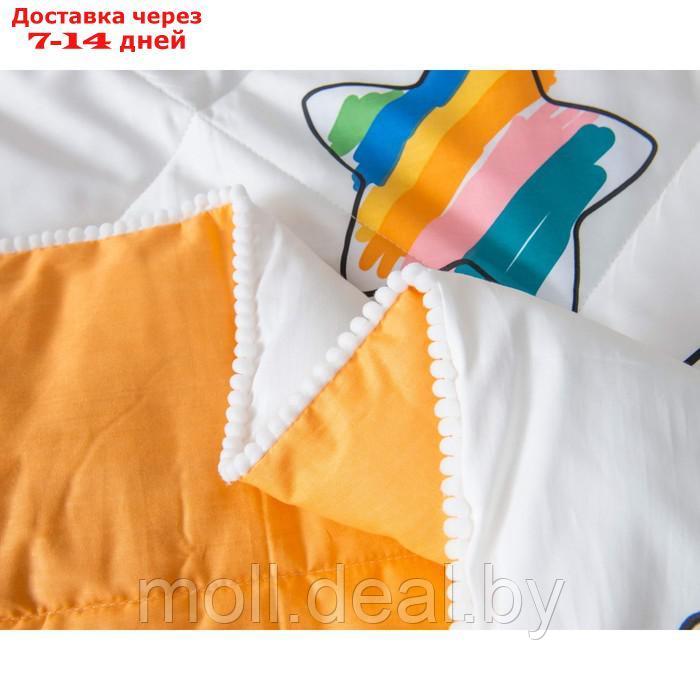 Комплект детский с одеялом "Листья", размер 160х220 см, 160х230 см, 50х70 см - фото 4 - id-p223338494