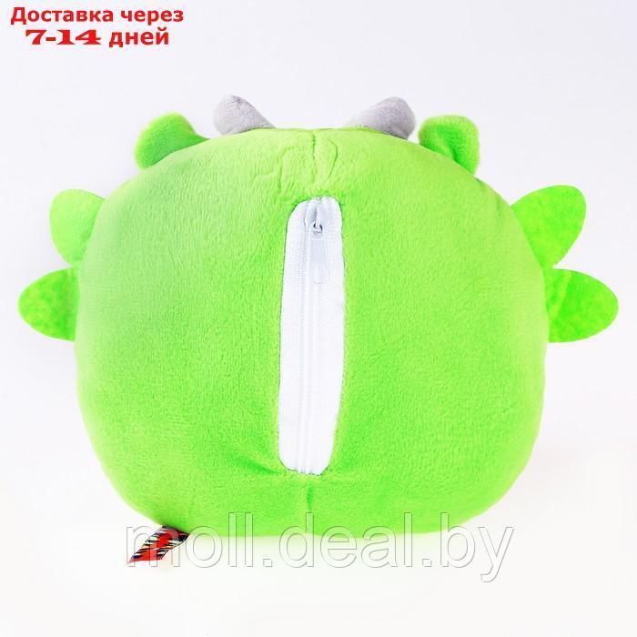 Мягкая игрушка-конфетница "Дракон зелёный" - фото 3 - id-p223341508