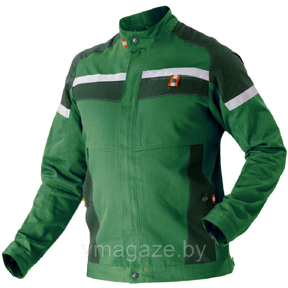 Куртка рабочая,летняя мужская Технолог (цвет зеленый) - фото 3 - id-p223387568