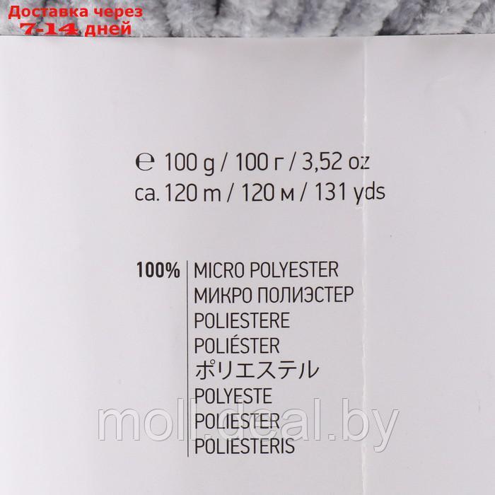 Пряжа "Dolce" 100% микрополиэстер 120м/100гр (782 св.серый) - фото 4 - id-p223341575