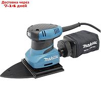 Вибрационная шлифмашина Makita BO 4565, 200Вт,114х102мм,угол96мм,14000об/м,ампл-1.5мм