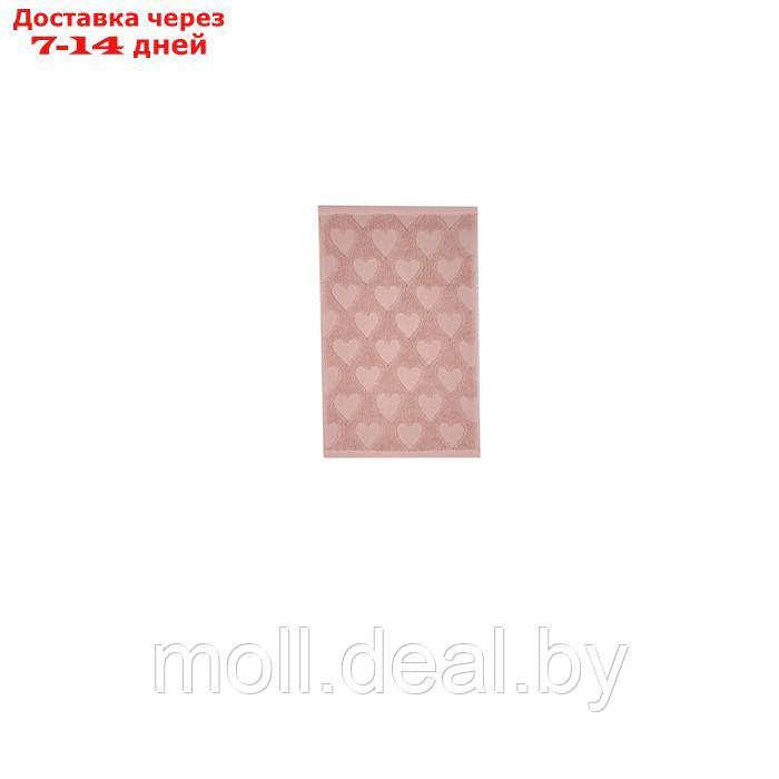 Полотенце махровое Love, размер 50х90 см, цвет чайная роза - фото 2 - id-p223339658