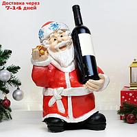 Подставка под бутылку "Дед Мороз" 28х48см