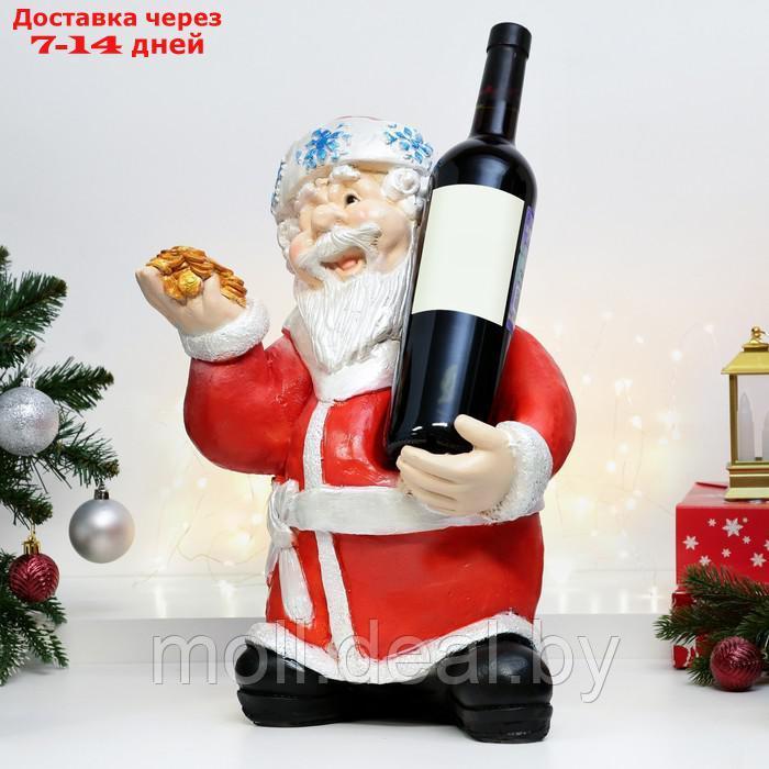 Подставка под бутылку "Дед Мороз" 28х48см - фото 2 - id-p223342868