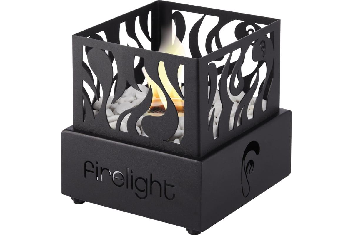 Биокамин Firelight BFP/T-2020 Black \ чёрный \ НАСТОЛЬНЫЙ - фото 1 - id-p223389093