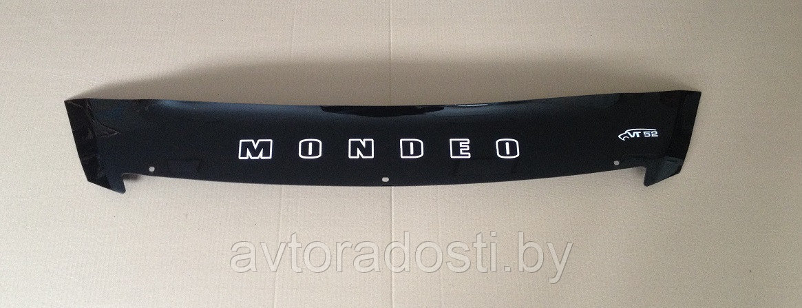 Дефлектор капота для Ford Mondeo IV (2006-2010) короткий / Форд Мондео 4 [FR57] VT52