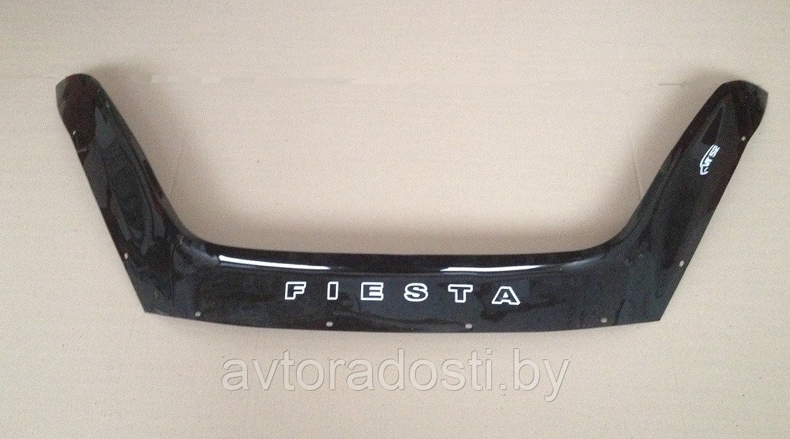 Дефлектор капота для Ford Fiesta VI (2013-) после рестайлинга / Форд Фиеста 6 [FR64] VT52 - фото 1 - id-p222423630