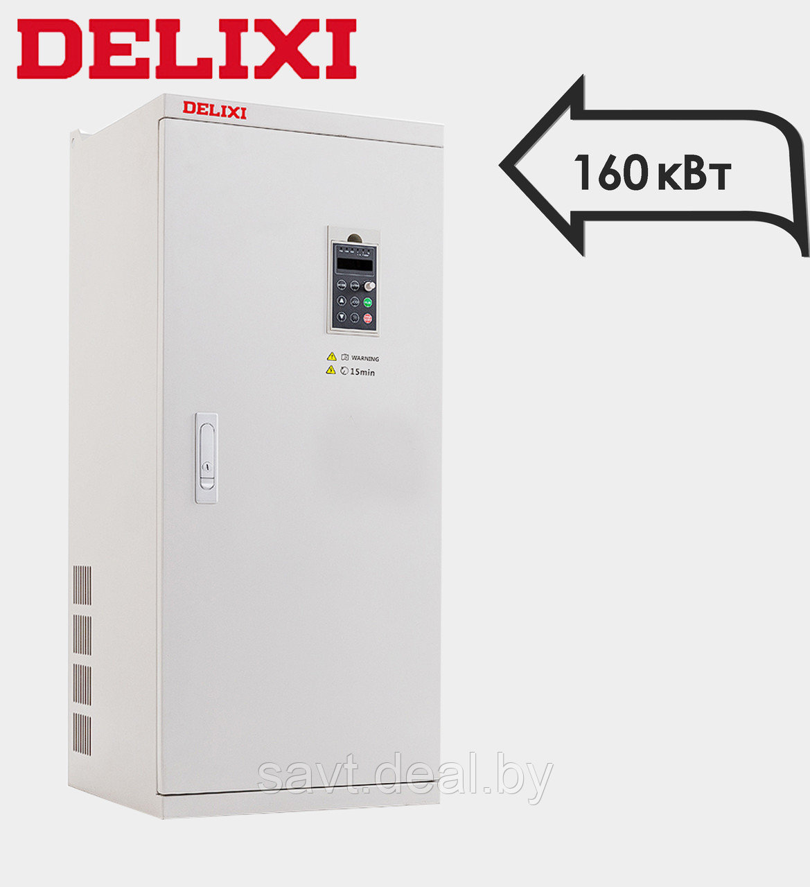 Частотный преобразователь Delixi CDI-E102G160/P185T4, 160//185 кВт, 380 В