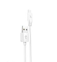 Кабель USB HOCO X1 Rapid, USB - Type-C, 2.1А, 1м, белый