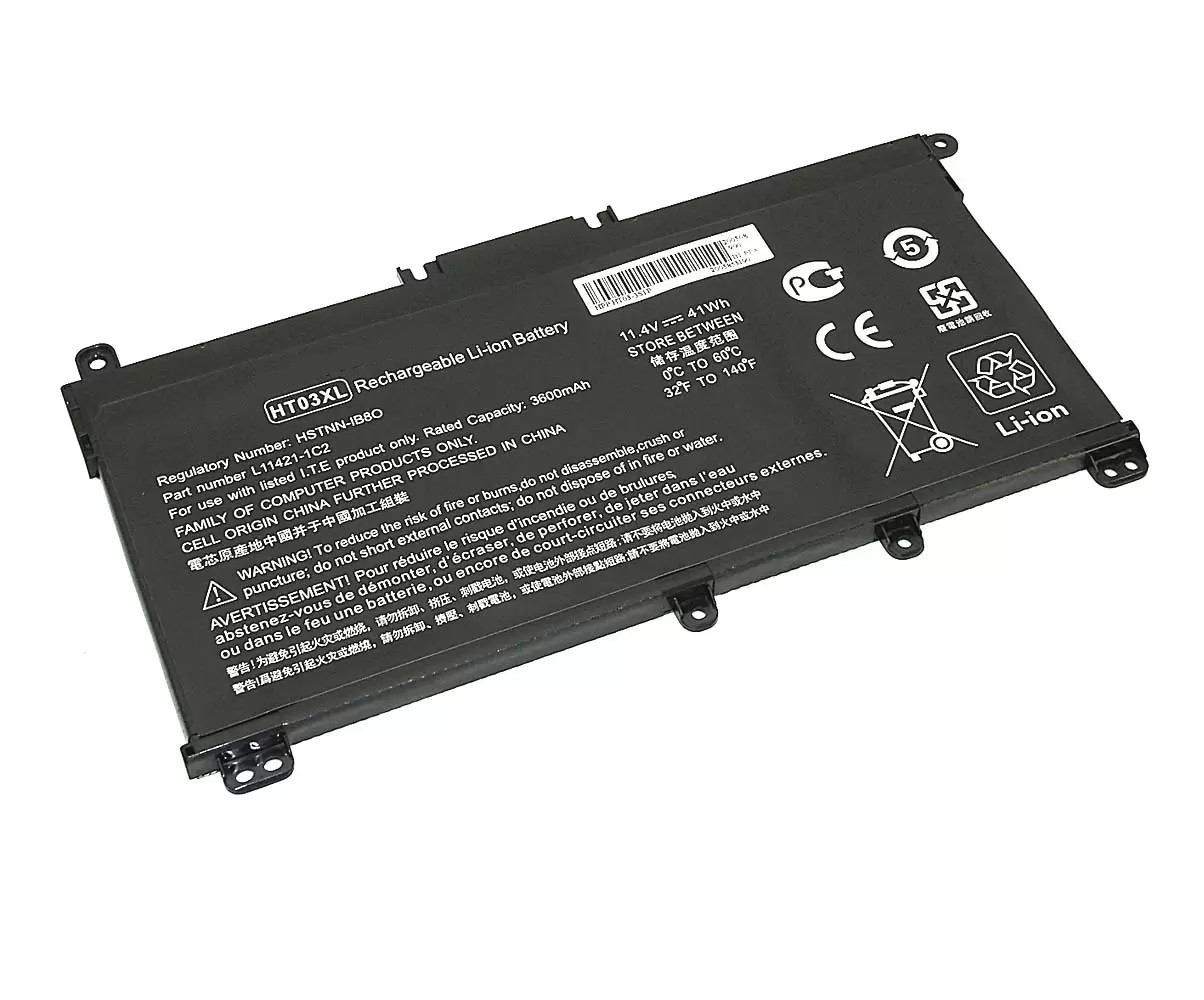 Аккумулятор (батарея) для ноутбука HP 250 G7 (HT03-3S1P) 11,4V 41Wh (Low Cost OEM) - фото 1 - id-p223389407