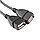 Кабель - разветвитель USB2.0 - 2x USB2.0, папа-мама, 0,15 метра, черный (только для питания) 556373, фото 3