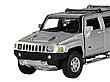 Машина ''АВТОПАНОРАМА'' Hummer H3, серебряный, 1/32, свет, звук, инерция, в/к 17,5*13,5*9 см, фото 3