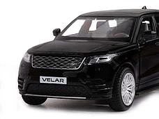 Машина ''АВТОПАНОРАМА'' Range Rover Velar, черный, 1/32, свет, звук, инерция, в/к 17,5*12,5*6,5, фото 2