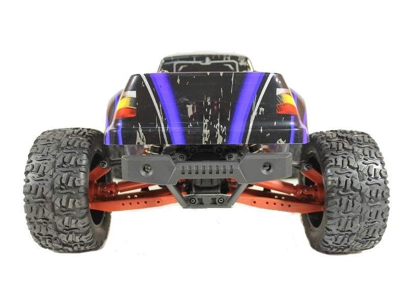 Радиоуправляемый монстр Remo Hobby MMAX PRO UPGRADE (синий) 4WD 2.4G 1/10 RTR - фото 4 - id-p223389854