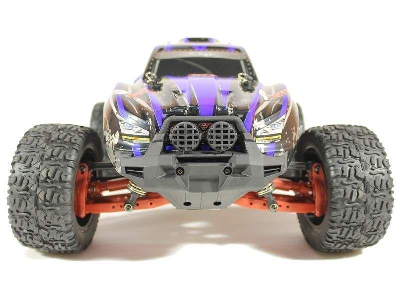 Радиоуправляемый монстр Remo Hobby MMAX PRO UPGRADE (синий) 4WD 2.4G 1/10 RTR - фото 8 - id-p223389854