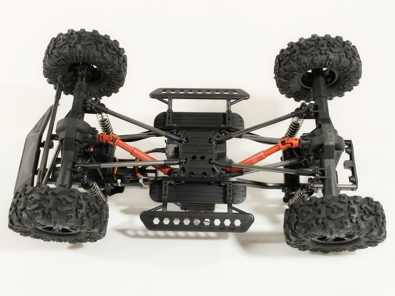 Р/У краулер Remo Hobby Trial Rigs Truck 4WD 2.4G 1/10 RTR (красный кузов) + NiMh и З/У - фото 8 - id-p223389857