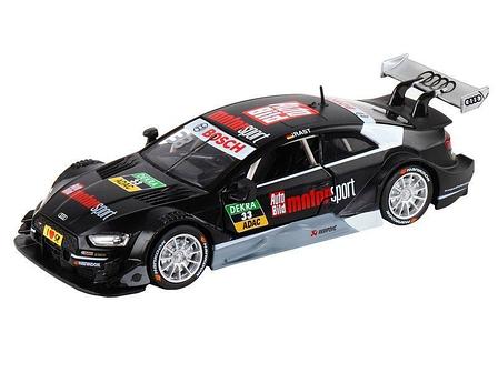 Машина ''АВТОПАНОРАМА'' Audi RS 5 DTM, черный матовый, 1/32, свет, звук, инерция, в/к 17,5*13,5*9 см, фото 2