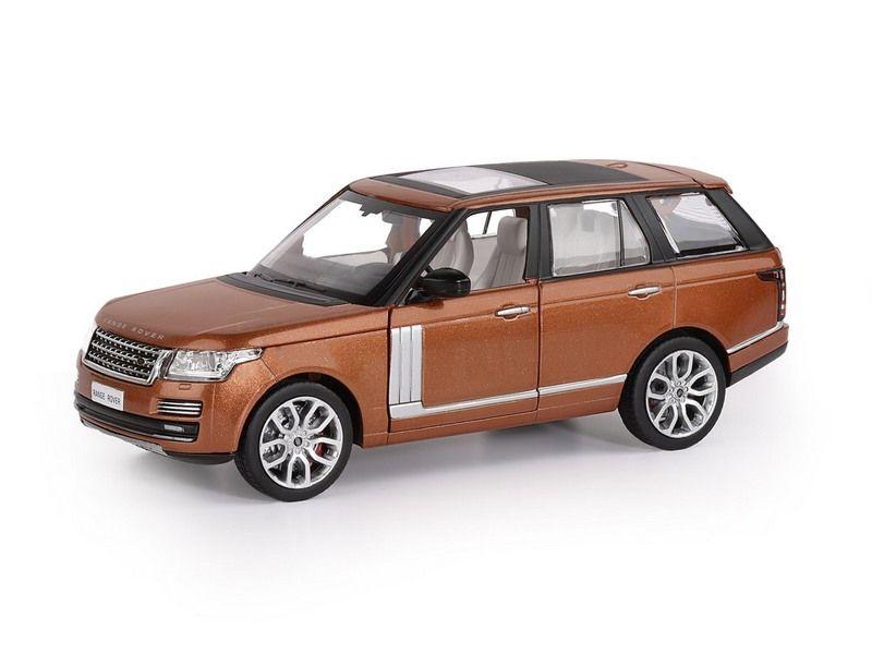 Машина ''АВТОПАНОРАМА'' Range Rover, оранжевый, 1/26, свет, звук, в/к 24,5*12,5*10,5 см