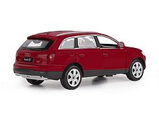 Машина ''АВТОПАНОРАМА'' Audi Q7, бордовый, 1/24, в/к 24,5*12,5*10,5 см, фото 2