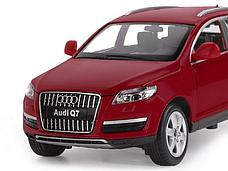 Машина ''АВТОПАНОРАМА'' Audi Q7, бордовый, 1/24, в/к 24,5*12,5*10,5 см, фото 2