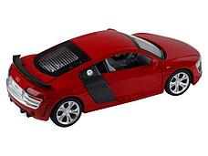 Машина ''АВТОПАНОРАМА'' Audi R8 GT, красный, 1/32, свет, звук, инерция, в/к 17,5*13,5*9 см, фото 2
