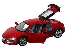 Машина ''АВТОПАНОРАМА'' Audi R8 GT, красный, 1/32, свет, звук, инерция, в/к 17,5*13,5*9 см, фото 3